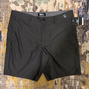 O'Neill Men's Dark Gray Flat Front Shorts